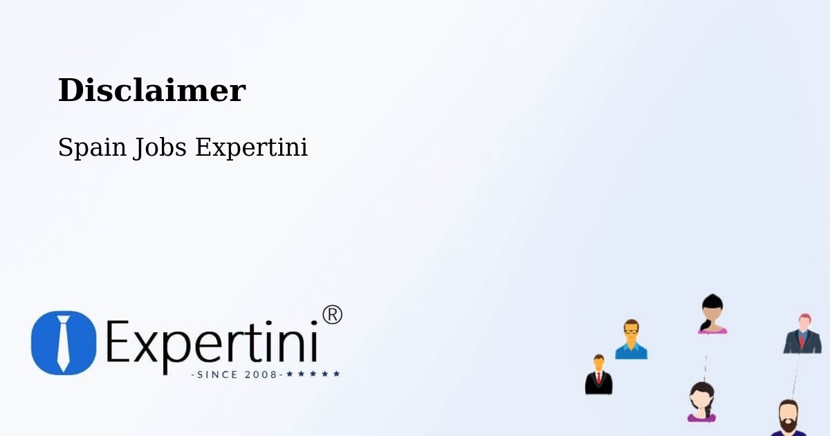 Disclaimer – Villar Del Río - Spain Jobs Expertini